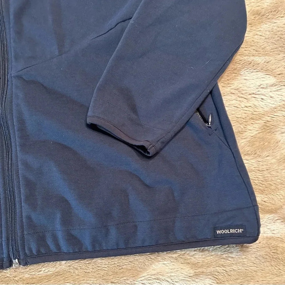 Woolrich Women's Full Zip  Jacket Size Large Petite Blue - Picture 5 of 9